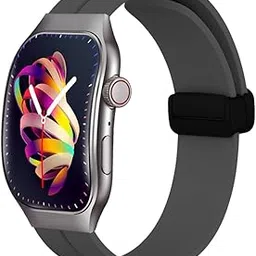 PunnkFunnk Newly Launched Fitrivo SmartWatch 2.01" Curved AMOLED Display, 100+ Watch Faces, Crown Control, 100+ Sports Modes, Health Tracking, Bluetooth Calling, IP67, for Men & Women (Dark Grey)-picture-24