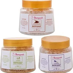 ILLUMYNATE Combo Sandalwood & Jasmine & Lavender Bath Salt Body Muscle Pain Relieffor Men & Women (Pack of 3)-image-21