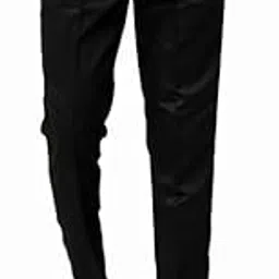 Men's Classic Black Dress Pants, Formal Business Trousers, Straight Leg, Professional Work Wear-picture-16