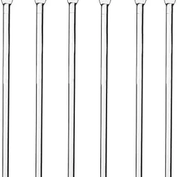 ISKO Borosilicate glass Stirring Rod 8mm x 150mm (Set of 6 Pcs)-image-62