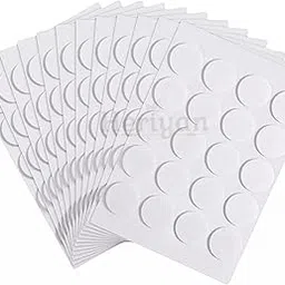 Heriyan Candle Wick Stickers 20mm Double-Sided Heat Resistance Stickers Hot Wax, Wick Stickers for Candle Making (100)-image-55