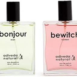 Adiveda natural Bonjour and Bewitch 200 ml Perfume Combo Pack of 2-picture-27