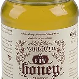 VANTATTVA-NATURE'S GOODNESS... Kashmir White Honey - Raw Unprocessed- 350 GM-picture-11