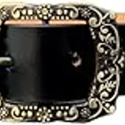 RichWings Casual Studded Genuine Leather Men's Belt-image-3