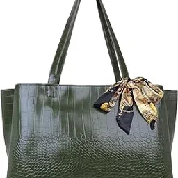 aesthetic handbags AESTHETIC Women's Synthetic Leather Tote Bag | Shoulder Bag | Handbag For Ladies (Pack Of 1)-picture-17