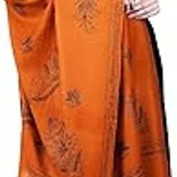 swi with label Women's Kashmiri Hand Embroidered Pure Wool Shawl-picture-41