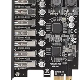 PCIE Expansion Card 7 Port USB 3.2 GEN1, 5Gbps High Speed PCI Express USB Add in Card Computer Desktop PC Expansion Card PCIE to USB Universal for for Linux-picture-16