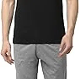 mack jonney Cotton Blend Night Suit Co-ord Set for Men with Round Neck Half Sleeve T-Shirt and Capri-VJ-MNS-TC-GROUP8-picture-25