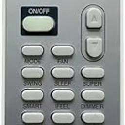 VNQ AC Remote Replacement for Lloyd 1.5 Ton AC Remote no-134 (Exactly Same Remote Will Only Work)-picture-40