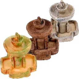 IWOWHERO Micro-Landscape Decoration Set Resin Mini Fountain Miniature Garden Accessories-picture-14
