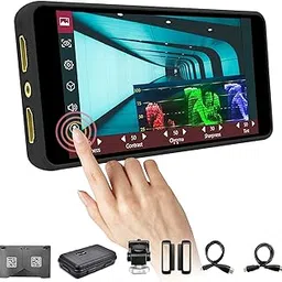 Portkeys PT5 II 5 Inch Full Touchscreen DSLR Camera Field Monitor FHD 1920x1080 4K HDMI 3D LUT Input with Sunshade-picture-49