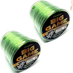 coral shakuntala enterprises Coral-BigGame Dia 0.50mm Length 400Meter Colour Green Monofilament Fishing Line (Pack of 2)-picture-12