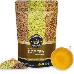 TEACURRY CCF Tea (50 Grams,100 Cups) - Cumin Coriander Fennel Tea for Migraine, Headaches, Digestive Health - Spain's Cumin Coriander Fennel Tea-picture-24