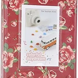 Yoption 64 Pockets Retro Rose Photo Album for Mini Fujifilm Instax Mini 8 7s 25 50s 90 Pringo231 Instax share SP-1 SP-2 Polaroid PIC-300 Polaroid Z2300 Name Card-picture-11