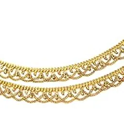 deccani handicrafts Gold Metal Alloy Panchaloha Anklets for Women-picture-44