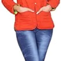 rapsodia Women Solid Reversible Winterwear Jacket- Red and Green-picture-47