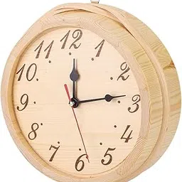 SUNGOOYUE Sauna Clock Decoration Ornament Large Numbers Clear Reading Elegant Design for Sauna Room Home Bedroom Use-picture-34