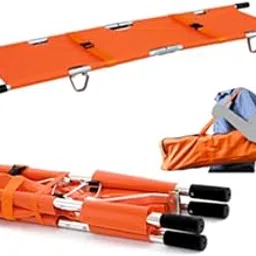 DESCO Folding Stretcher 2 Fold Aluminium-picture-17