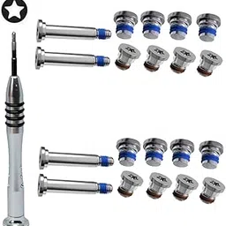 2 Sets Replacement Screws with Screwdriver for MacBook Air 13 inch A1369 A1466 2010 to 2017, Unibody Bottom Case Cover P5 Pentalobe Repair Replacement Tool Kit Notebook Laptop PC Computer Screw-picture-32