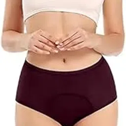 Cotton Period Panty for Girls & Women | No Pads Required, | Reusable & Leak Proof Menstrual Underwear | Rash-Free Comfort for Super Heavy Flow Period Panty for Girls-image-2