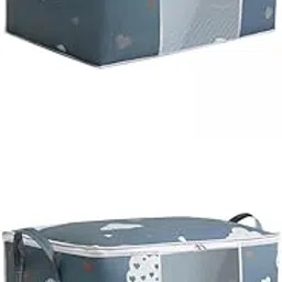 HEAVENGLOW 2X Clothes Storage Bag Organizer Blankets Bedding Luggage Bins Box Container-image-45
