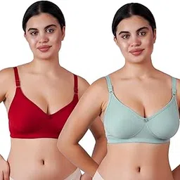 a s trends of india Women's Cotton Non-Padded Wire Free Full Coverage Bra | Pure Cotton Non Padded Bra for Women-picture-53