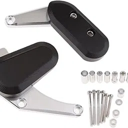 JAZZY PEARLS Engine Guard Crash Slider Pad Protection for Suzuki GSXR1000 09-13 Titanium-image-88