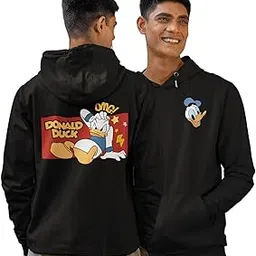 broke memers Donald Duck Disney Collection Printed Graphic Hoodie for Men and Women-picture-31
