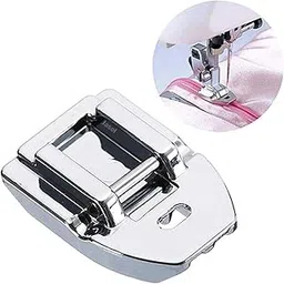 Invisible Zipper Presser Foot Fits Usha Janome Sewing Machine Suitable All Low Shank Snap-On Like Singer, Juki, Brother, White Machine Pack of 1-picture-30
