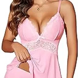 kellberry Women Pajama Set Cotton Cami Shorts Set Lace Nightwear Sleepwear Babydoll Solid Cotton Blend Nightsuit Co-ord Set Short Cute Pajama & Top Night Dress-picture-51