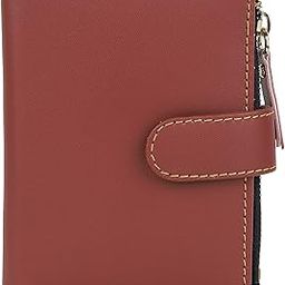 tnw PU Leather Mini Zipper Wallet for Women (Maroon)-picture-22
