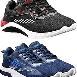 bruton Combo Pack of 2 Sport Running Shoes-picture-43