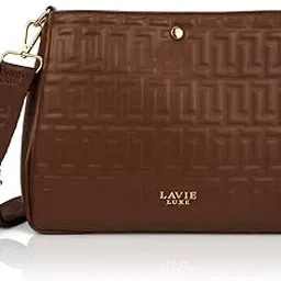 lavie luxe Women's Emjane 3 Compartment Crossbody Sling Bag | Ladies Purse Handbag | Gift for Women-picture-14