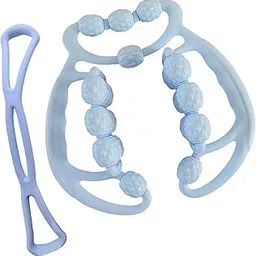 24 Wheels Muscle Relax Roller Massage Tool Equipment for Fitness Workout Arm Blue-picture-26