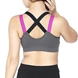 brachy Women's Synthetic And Elastane Padded Wire Free Sports, Push-Up Bra-picture-14