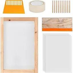 ECOMISTIQ® Screen Printing Starter Beginner Kit Art Supplies for DIY T-Shirts Clothes|Crafts |Art Supplies|Printmaking|Screen Printing|Screen Printing Sets & Kits-image-30