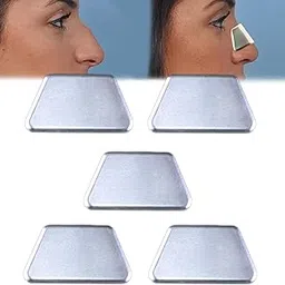 MUROCEA Aluminum Nasal Splints, External Nose Support Protector for Rhinoplasty Septoplasty Sur-Gery, Nose Brace Fracture, ENT, Orthopedic Immobilization, Sliver (M)-picture-11