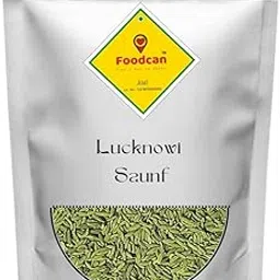 Foodcan Fennel Seeds Small | Thin Green Barik Saunf | Lucknowi Sounf | for Mouth Freshener- 400 Gram Pack-picture-50