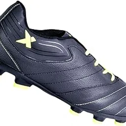 Unisex X-Pro TPU Sole Faux Leather Black Football Studs Durable Lightweight Enhanced Grip-image-1