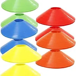 JAHANA SPORTS Speed Agility Training Space Soccer Ground Marker Cone - Multicolour | for Football, Cricket, Track and Field Sports (2, Pack of 6)-picture-27