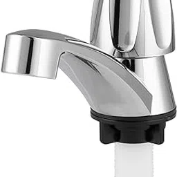 Enakshi (Label) Creations Bathroom Sink Faucet Single Hole Basin Faucet for Home Commercial Knob|Home Decor|Figurines-image-92