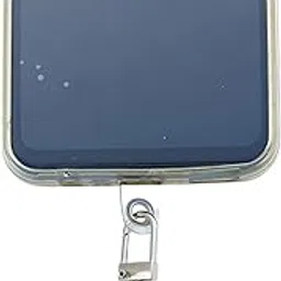 Evil Eye Phone Charm, Yellow and Blue Glass Bead, Silver Metal Clasp-image-13