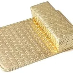 URBAN BOX Nail Hand Pillow With Mat, Durable Soft Washable Nail Art Hand Pillow Arm Rest Hand Holder Manicure Tool, Arm Rest For Nails Tech For Home And Beauty Salon (Square Shape) (Gold)-picture-50