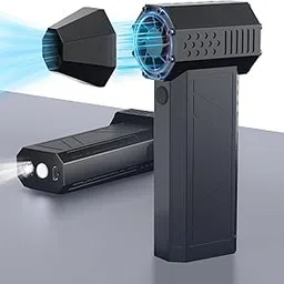 Tillmulya Electric Air Duster, Blower Strong, Maximum Wind Speed 12.6 ft (52 m/s), 4 Levels of Air Flow Adjustment, Lightweight, Super Strong, 5,000 mAh, Large Capacity Battery, Ultra Bright LED-picture-38