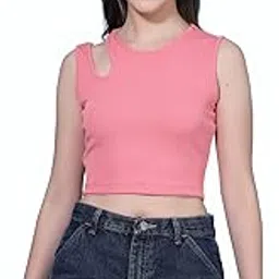oomph! Crop Tops for Women, Green - mt569-picture-27
