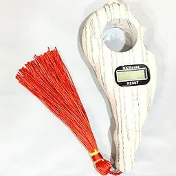 Aim Emporium 5 Digits Manual Hand Finger Digital Tasbeeh Counter for Prayer Rotation Beads. (White)-picture-10
