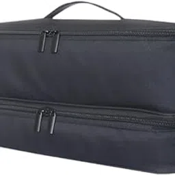 CALANDIS™ Hair Dryer Organizer Travel Case for Travel Business Trip Nozzle Attachments Black | Hair Dryers | Hair Care & Styling-picture-29
