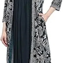 biba Women Rayon Straight Dyed Suit Set-picture-29