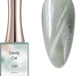 CANNI Gel Nail Polish Candy Cat Eye Gel Series UV Gel Nail Art Starter Manicure Salon DIY at Home - C090-image-22
