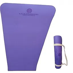 Multiverse Sports and Fitness Yoga Mat, 6mm TPE, Anti-Skid, Extra Comfort, Lightweight, Washable, With strong cotton carry strap-picture-27